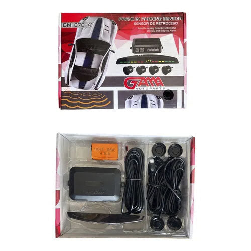 Kit De Sensores Retroceso Led Para Vehículos Gm-878-4 Gama