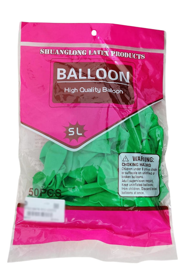 Globos Látex Mate 50 Unidades Para Fiestas Y Decoraciones