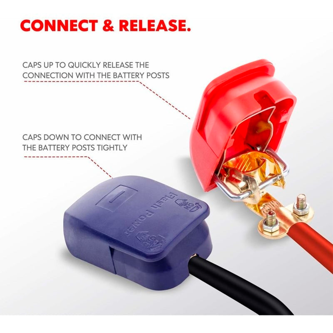 BORNES TERMINALES CON FORROS PARA BATERIAS DE CARRO