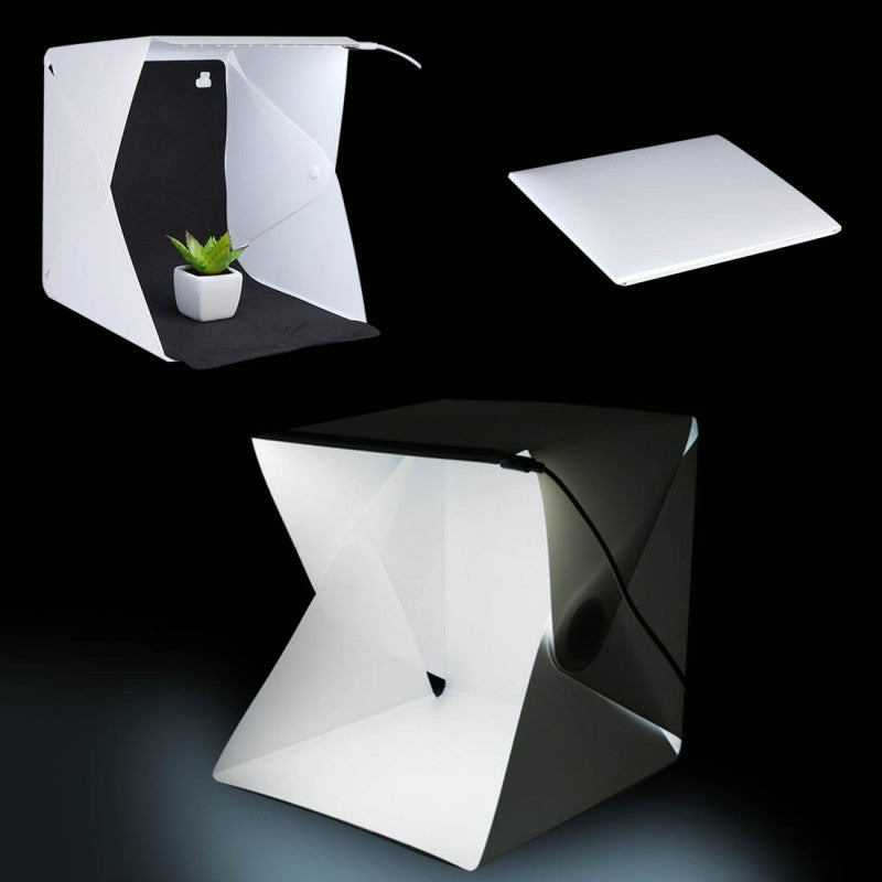 ESTUDIO FOTOGRAFIA CAJA LUCES LUZ LED PULUZ ORIGINAL 20x20