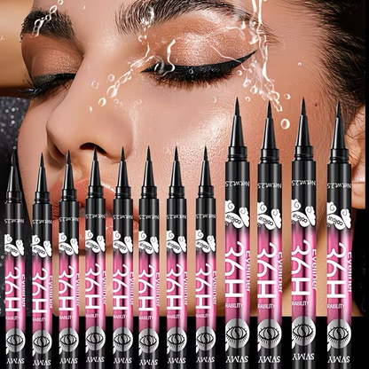 Delineador Ojos Huxia Beauty 36h Plumon Fino
