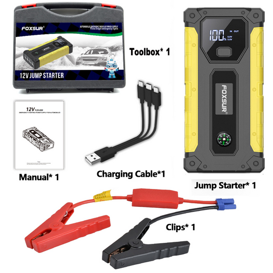 Jumper Starter Arrancador De Batería 12v Para Vehículos