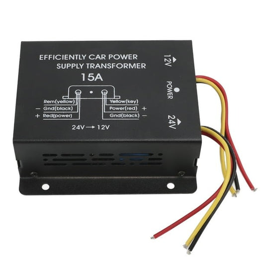 Convertidor De Voltaje 15a 24v A 12v Fuente De Alimentación