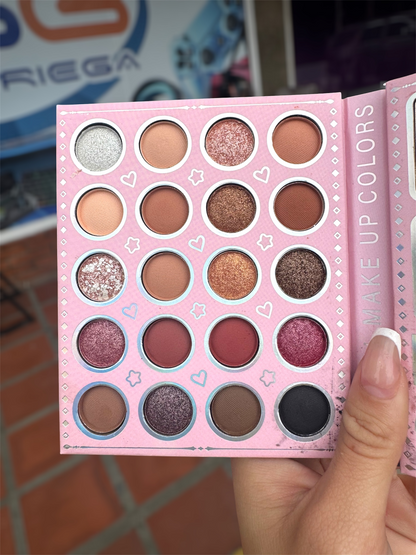 Paleta Sombras Tipo Libro Hudanew 30 Tonos