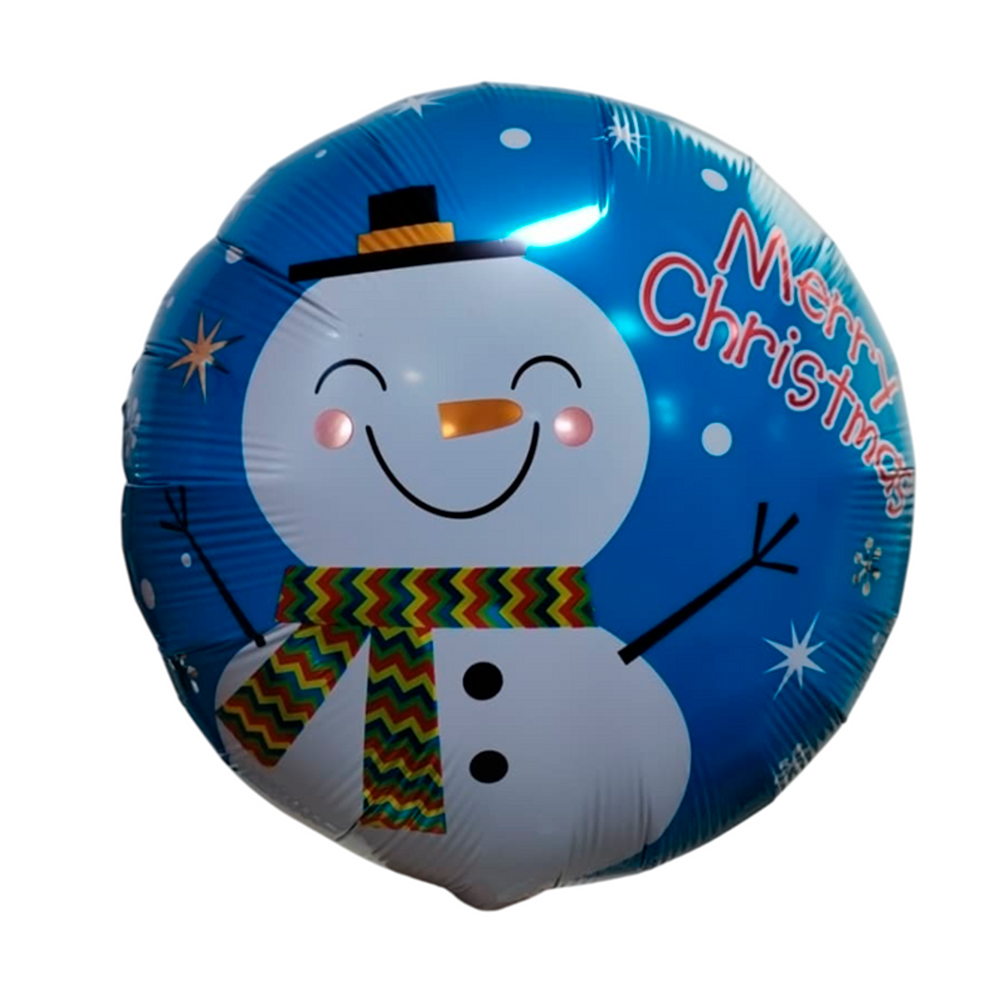 GLOBOS METALIZADOS MOTIVOS NAVIDEÑOS DE 18 INCH