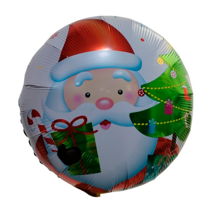GLOBOS METALIZADOS MOTIVOS NAVIDEÑOS DE 18 INCH