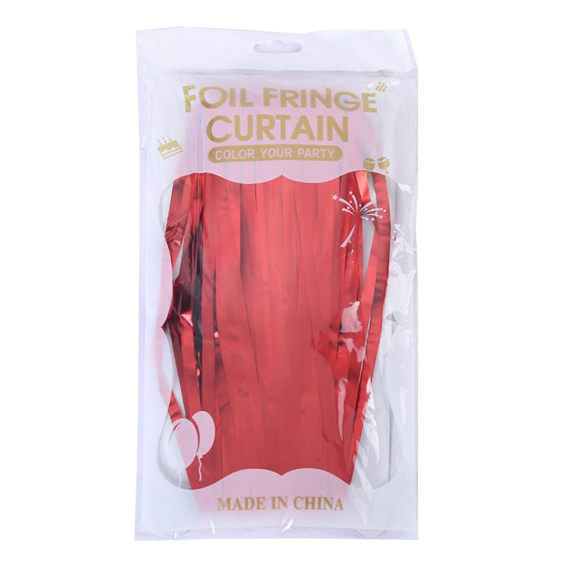 Cortinas De Tiras Flecos Para Cumpleaños Fiesta/decoraciones