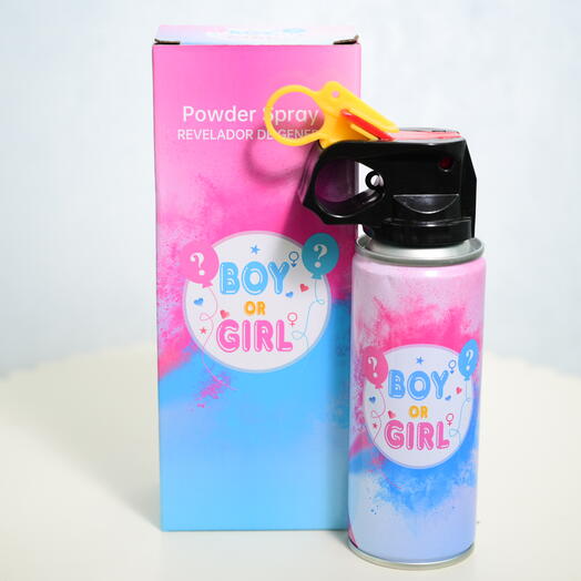 Spray Revelación De Sexo Decoración, Arreglos Y Fiestas