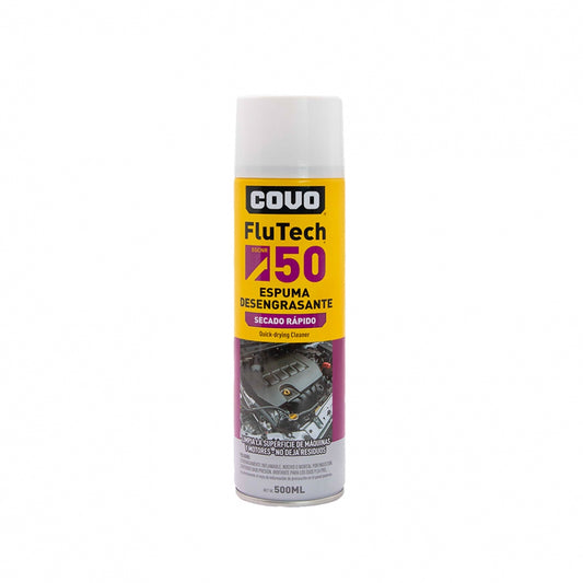 Espuma Desengrasante Flu Tech De Secado Rapido 500 Ml Covo
