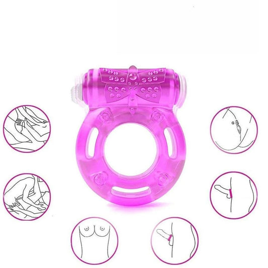 ANILLO VIBRADOR PARA HOMBRES, JUGUETE SEXUAL.