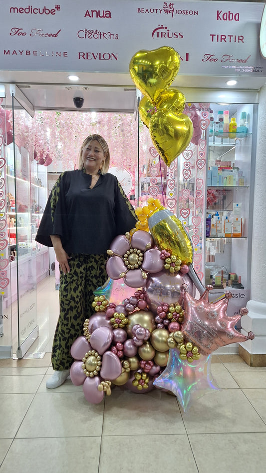 Bouquet con helio