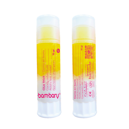 Goma En Barra Escarchada Transparente De 15 Gr