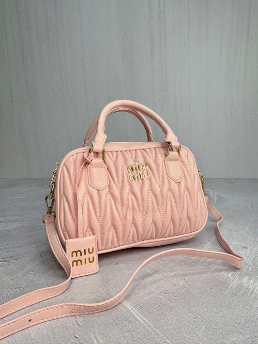 MINI CARTERA 3D COLOR ROSA PALO ELEGANTE