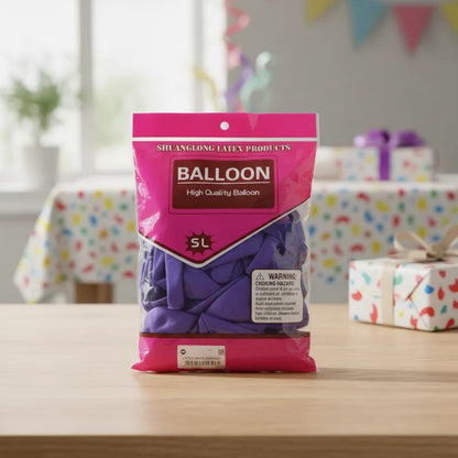 Globos Látex Mate 50 Unidades Para Fiestas Y Decoraciones