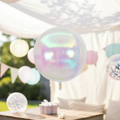 Globo Metalizados Iridiscentes Alumbrantes Fiestas Arreglos