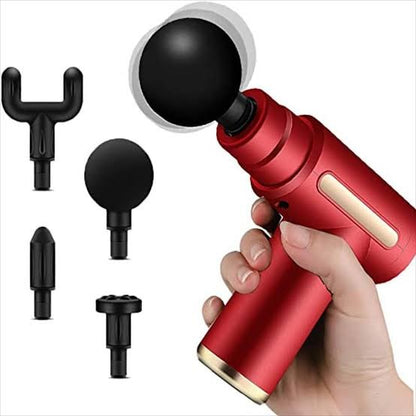 PISTOLA MASAJEADORA DE PERCUSION INALAMBRICA RECARGABLE