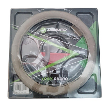 Forros De Volante 100% Cuero Para Vehículos Variados Hammer