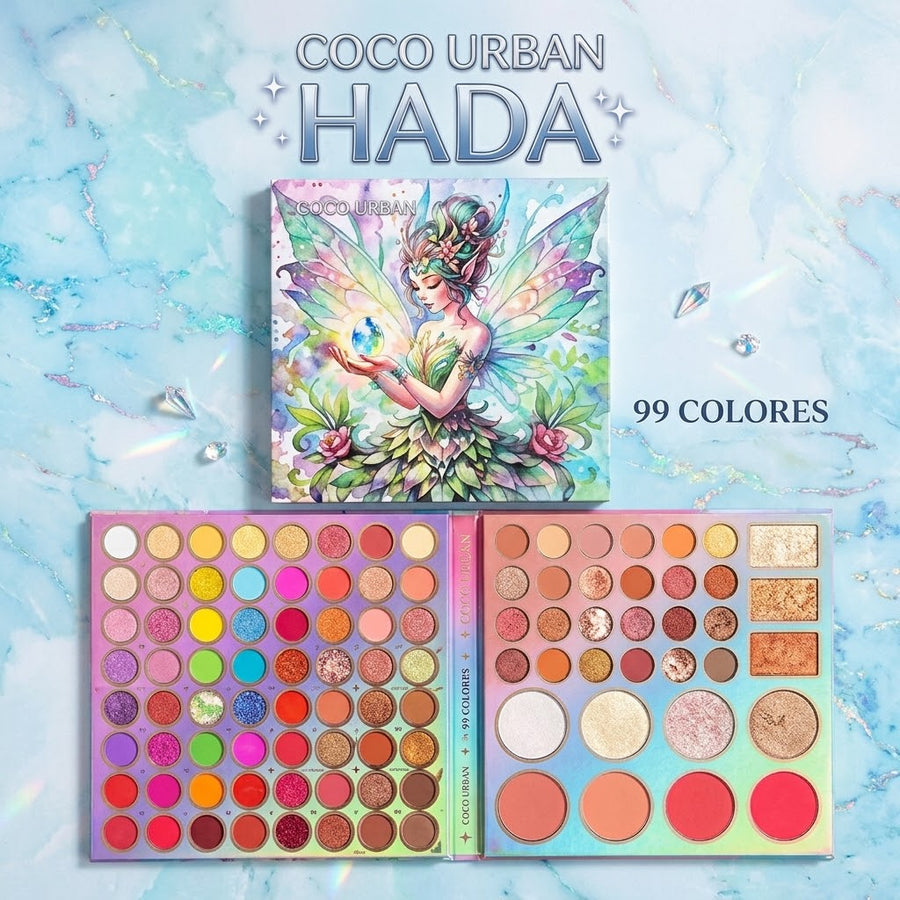 Paleta Sombras Coco Urban Hada 99 Tonos