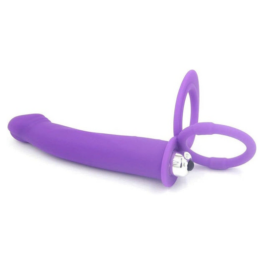 ANILLO VIBRADOR DOBLE PENETRACION SEX SHOP
