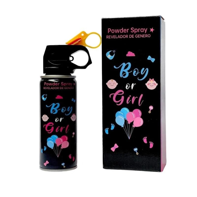 Mini Extintor Para Revelación De Genero Boy O Girl