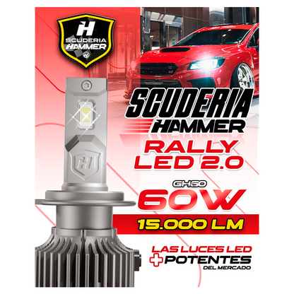 Luces Led De Rally Scuderia Hammer De 15.000 Lumens