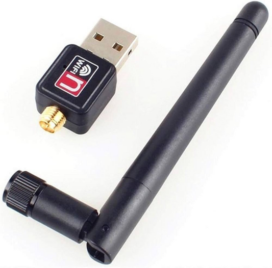 Antena Adaptadora Wifi 600mbps Usb Doble Banda 2.4 Ghz