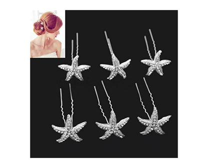 SET DE HORQUILLAS ESTRELLA DECORATIVAS