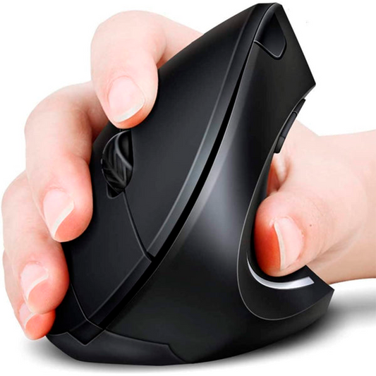 MOUSE VERTICAL ERGONOMICO INALAMBRICO USB