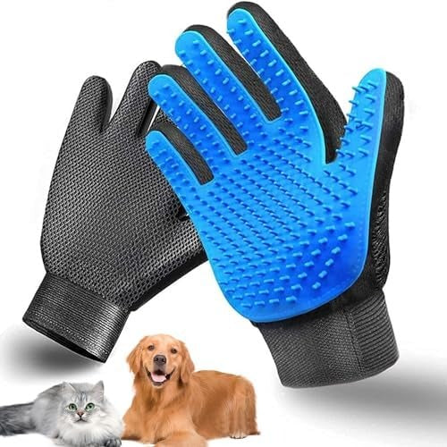 GUANTES REMOVEDOR DE PELOS PARA MASCOTAS