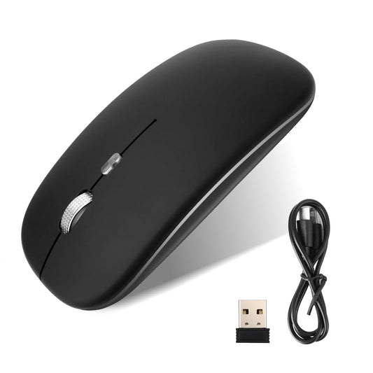 MOUSE RECARGABLE INALAMBRICO BATERIA 2.4G