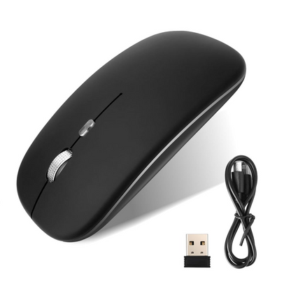 MOUSE RECARGABLE INALAMBRICO BATERIA 2.4G