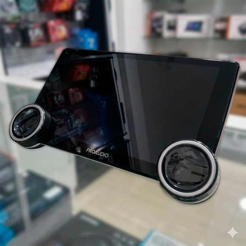 Reproductor Pantalla Android 9inch Proaudio 4+64gb Perillas
