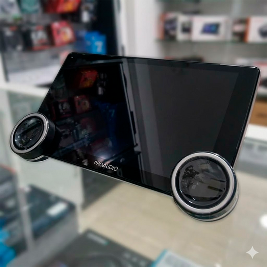 Reproductor Pantalla Android 9inch Proaudio 4+64gb Perillas