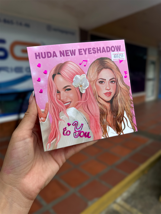 Paleta Sombras Shakira Karol G 16 tonos