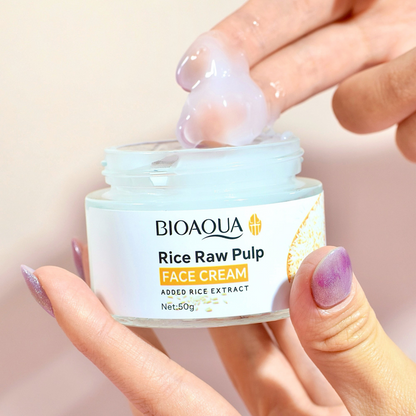 Crema Facial Hidratante Arroz Bioaqua