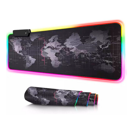 MOUSE PAD ALMOADILLA ANTIDESLIZANTE RGB 80X30CM