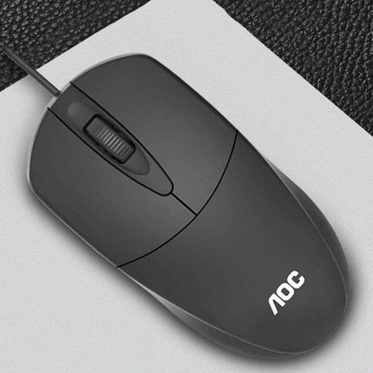 MOUSE OPTICO ALAMBRICO BÁSICO USB