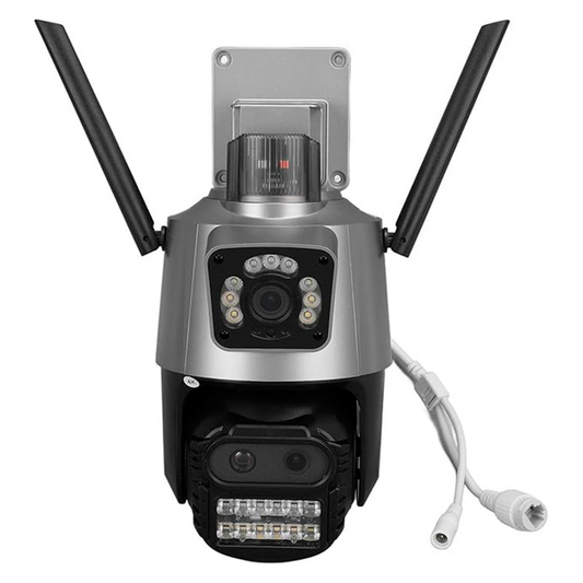 Cámara Wifi Para Exteriores De 2 Antenas Con Rj45 De 1080p