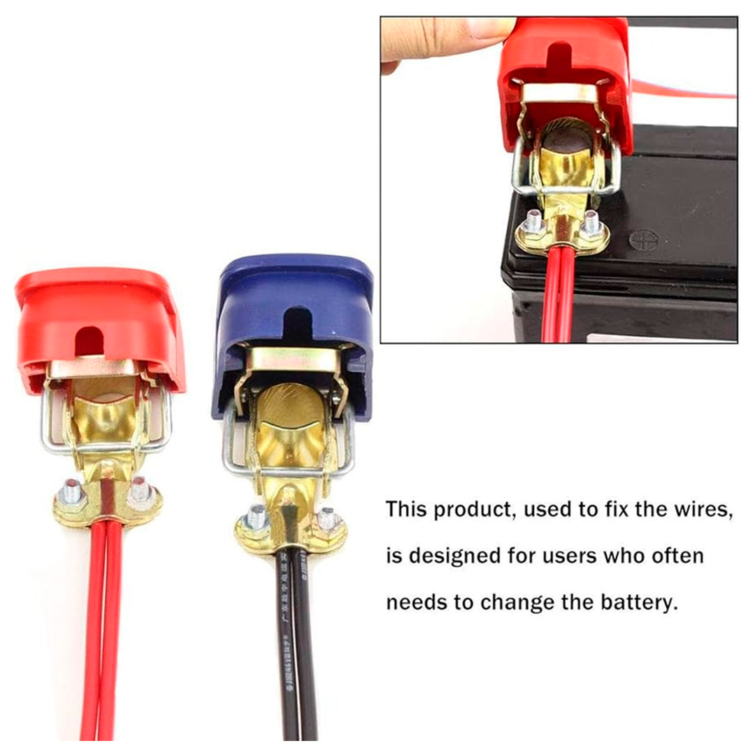 BORNES TERMINALES CON FORROS PARA BATERIAS DE CARRO