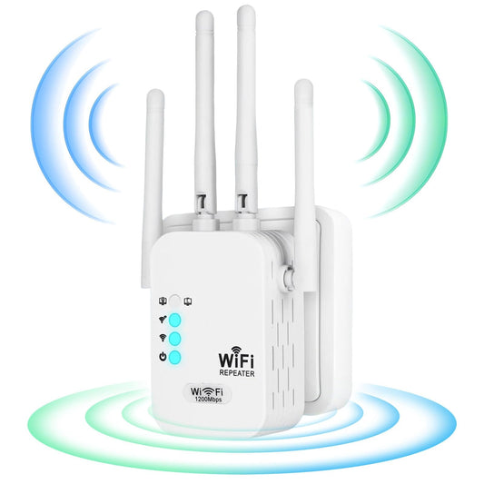 REPETIDOR WIFI 5G EXTENSOR DE SEÑAL 1200MBPS
