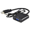 Adaptador Convertidor De Señales Hdmi A Vga Video Audio Tv