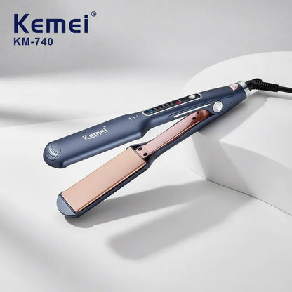 PLANCHA ALISADORA DE CABELLO KEMEI KM-740