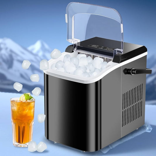 MAQUINA FABRICADORA DE HIELO PORTATIL DE 1.5 L