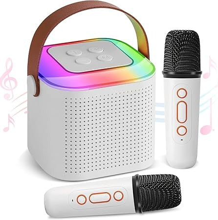 Corneta Portatil Karaoke Con Bluetooth Altavoz Inalambrica