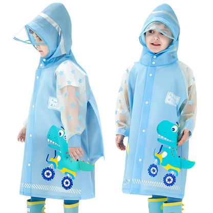 PONCHO IMPERMEABLE PARA NIÑOS PROTECCION DE LLUVIA