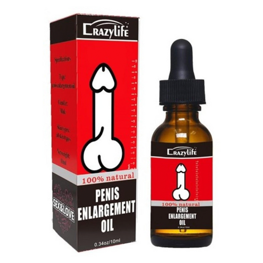 Aceite Agranda Pene Natural De Plantas Engrosador De 10ml