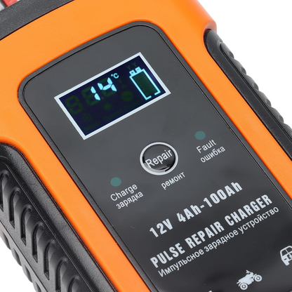 CARGADOR INTELIGENTE DE BATERIA PARA CARRO 12V