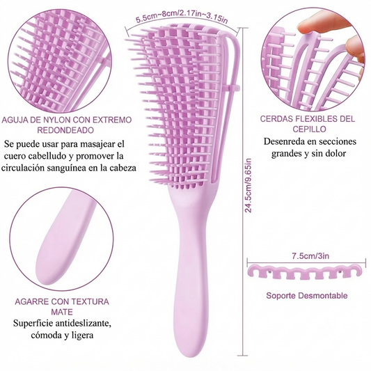 Cepillo Moldeador Rizos Cabello Sweetbeauty