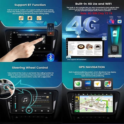 REPRODUCTOR DE PANTALLA TESLA DE TOYOTA PARA FORTUNER, HILUX 2008 , 2014 MT, AT.