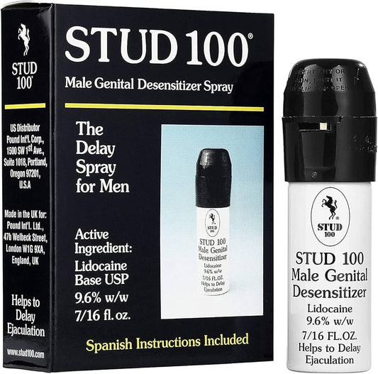 RETARDANTE MASCULINO STUD 100 DESENSIBILIZANTE